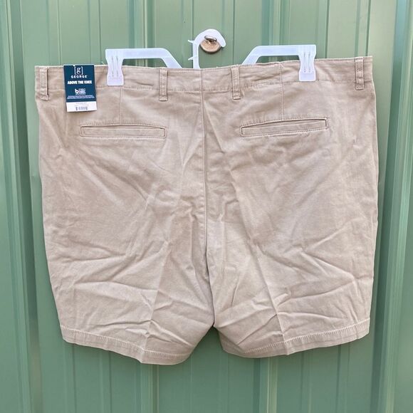 MEN'S Flat Front Above The Knee Comfy Shorts, 9” Inseam, 2-Pack Size 46 - Picture 5 of 12